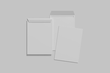 C4 Envelope Mockup