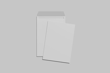 C4 Envelope Mockup