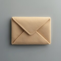 Natural minimal felt stationery set, handmade felt stationery design with soft texture, elegant minimal felt envelopes for organic craft lovers