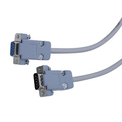 vga computer cable isloated image for commercial se 