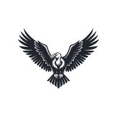 vector illustration of vulture bird