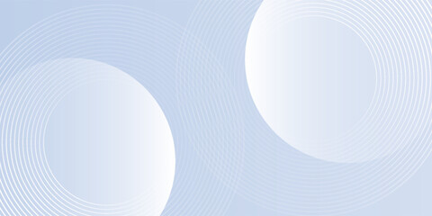 Abstract blue modern background with circle elements. Digital technology circle simple texture