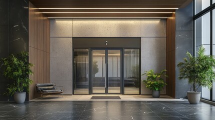 style office front door