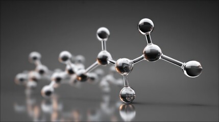 Molecular structure visualization