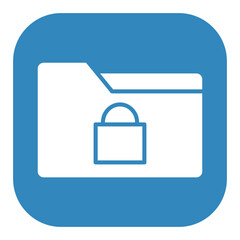 folder lock icon