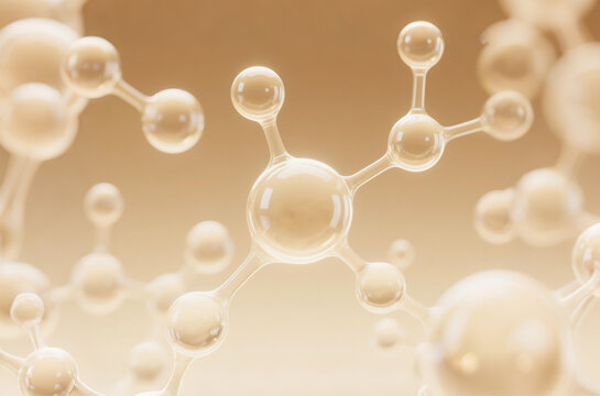 3d render of molecule
