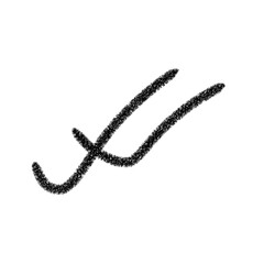 check mark symbol isolated on white background, hand drawn, 