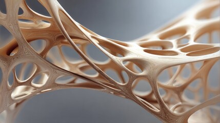 Abstract wood structure design
