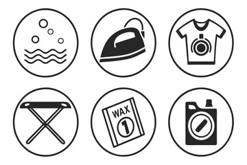 clothing-care-symbols---black-icons-