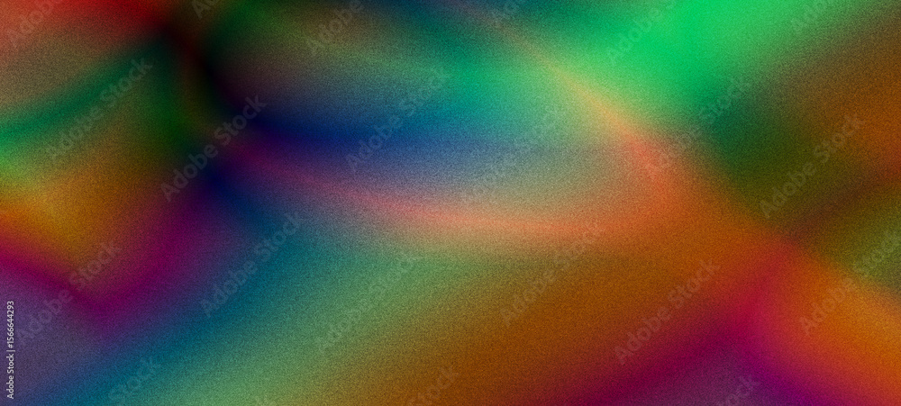 Poster abstract colorful gradient texture: vibrant swirls and subtle grain, moody and textured background