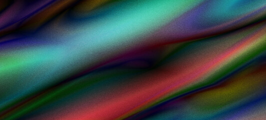 Abstract iridescent textured background:  dark teal, crimson, and emerald green gradient swirls.