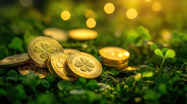 yle st patricks day gold coins