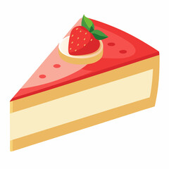 cake with strawberry
