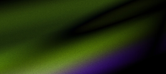 Abstract Green and Purple Gradient Texture Background: Dark Moody Design