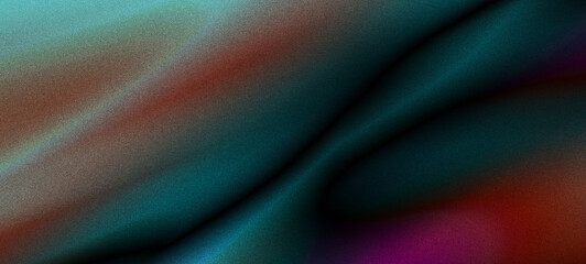 Abstract Teal and Burgundy Gradient Fabric Texture Background