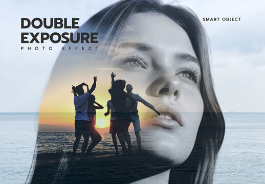 Double Exposure Photo Effect