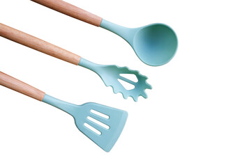kitchen utensil on white background isolated with empty space for text