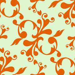 Beautiful vintage seamless pattern design 