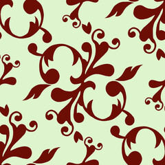 Beautiful vintage seamless pattern design 