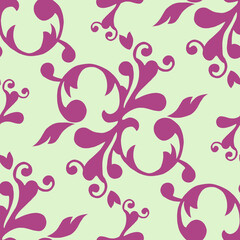 Beautiful vintage seamless pattern design 