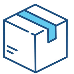 vector illustration of a box