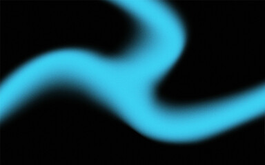 Vivid cyan blue swirling abstract wave over black, forming a luminous digital shape ideal for modern tech aesthetics, glowing backgrounds, or energetic digital branding.