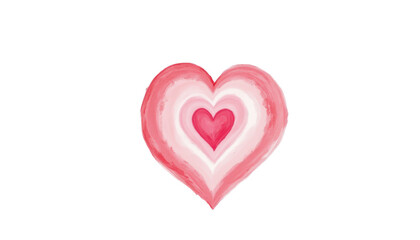 Fototapeta premium Vibrant pink heart symbol on a dark black background, symbol of love and romance