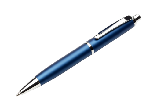 Sleek Blue Ballpoint Pen Writing Tools, Office Supplies, and Professional Stationery