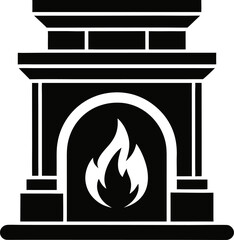 gas stove vector illustration