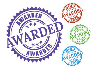 Award Winning Seals Colorful Achievement Graphics