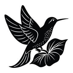 vector illustration of a bird