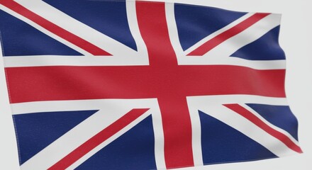Close-up of the UK Flag