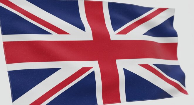 Close-up of the UK Flag