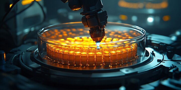 advanced laboratory robotics and microarray technology for biological research