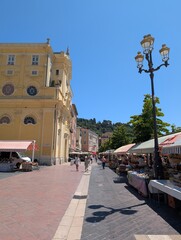 Overview of Nice, Alpes Maritimes, France - June 2025