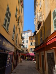 Overview of Old Nice, Alpes Maritimes, France - June 2025
