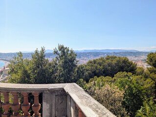 Overview of Nice from the Colline du Chateau, France - June 2025