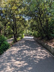 Overview of the Colline du Chateau in Nice, France - June 2025