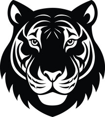 tiger head vector