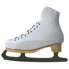 Figure skate shoes