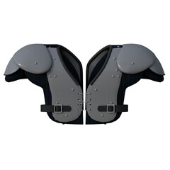 Football shoulder pads
