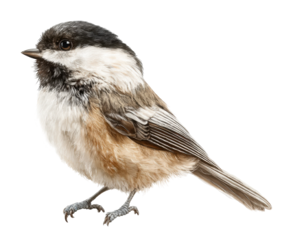 Charming bird in focus natural wildlife