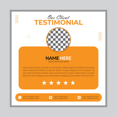 Best Testimonial Mockup Template.
