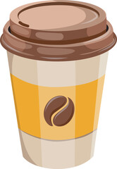 vector illustration of a cup of coffee
