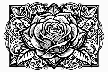 Mandala or symmetrical shapes vector design