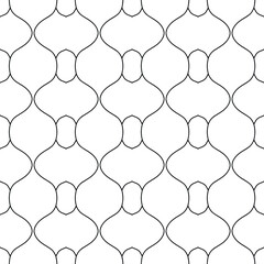 Geometric Islamic Seamless Vector Pattern.