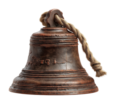 Ringing ancient bell historical site rustic