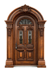 Elegant wooden door design interior architecture vintage style home entry