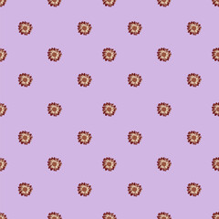 seamless pattern with flowers