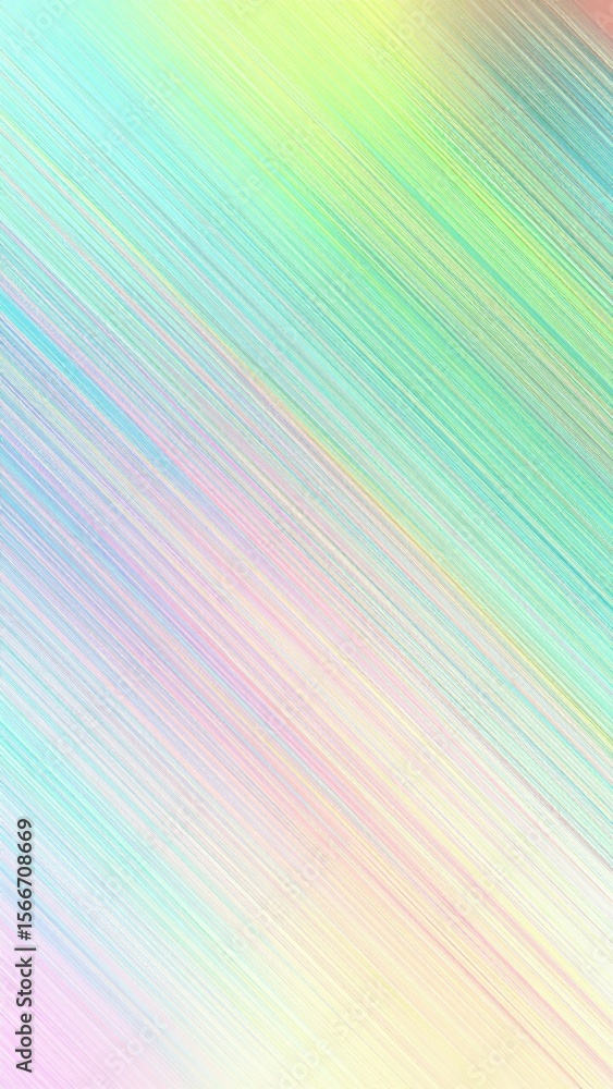 Poster abstract diagonal glitch scanlines in pastel rgb color spectrum with offset effect and gradient back